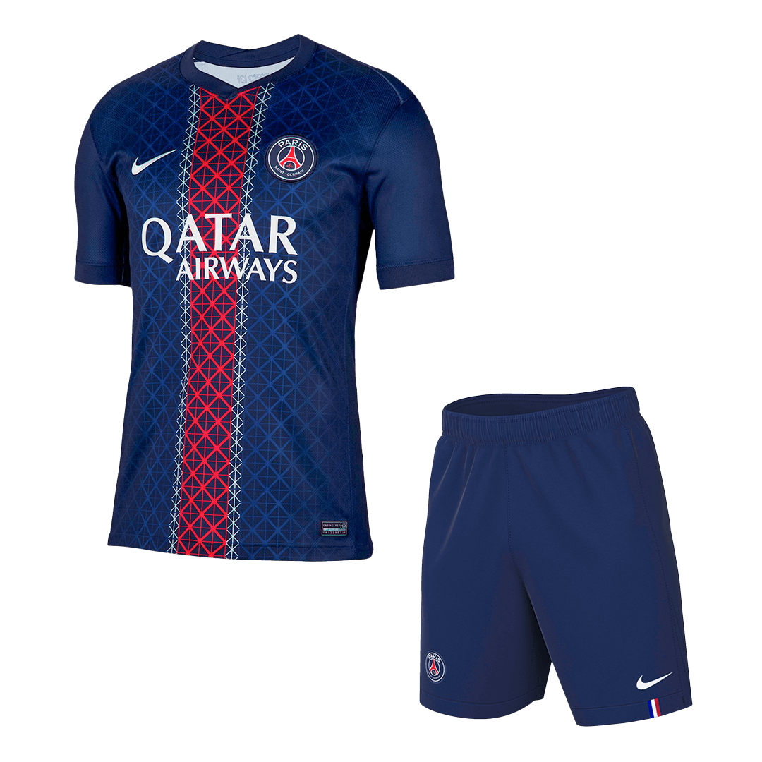 PSG Home Football Shirt Kit(Jersey+Shorts) 2025/26 Navy