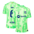 GAVI #6 Barcelona Third Away Football Shirt - UCL