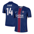 Player Version D.DOUÉ #14 PSG Home Football Shirt 2025/26 Navy