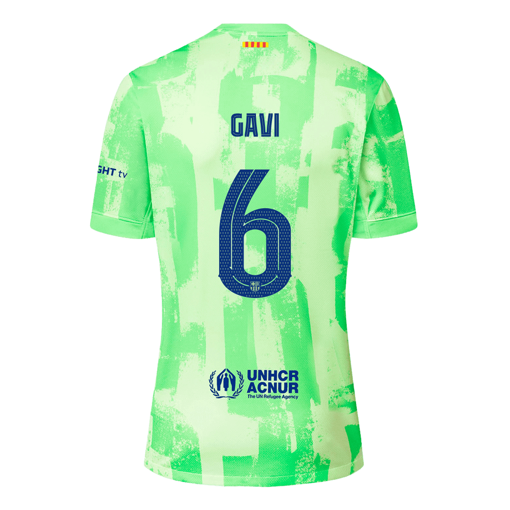 GAVI #6 Barcelona Third Away Football Shirt - UCL