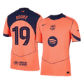 Player Version ROONY #19 Barcelona Third Away Football Shirt 2025/26