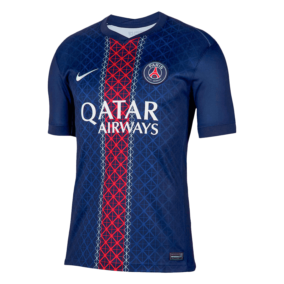 D.DOUÉ #14 PSG Home Football Shirt 2025/26 Navy