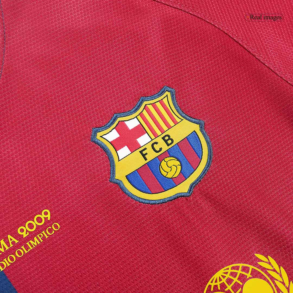 Retro XAVI #6 2008/09 Barcelona Home Football Shirt