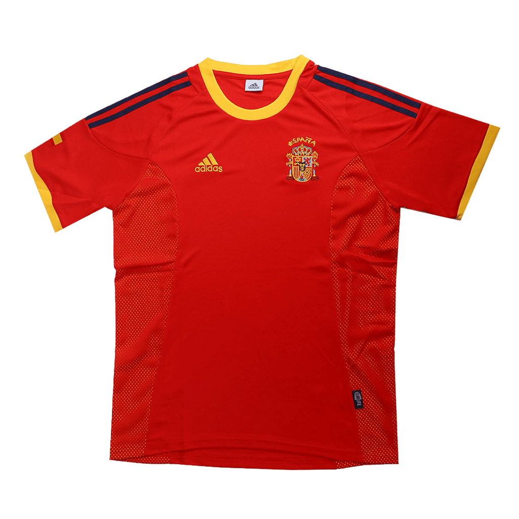 Retro 2002 Spain Home Football Shirt
