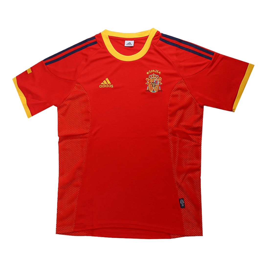 Retro 2002 Spain Home Football Shirt