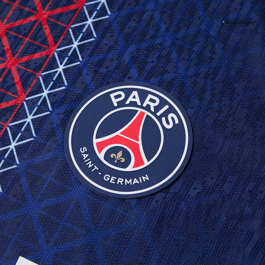 Player Version O.DEMBÉLÉ #10 PSG Home Football Shirt 2025/26 Navy