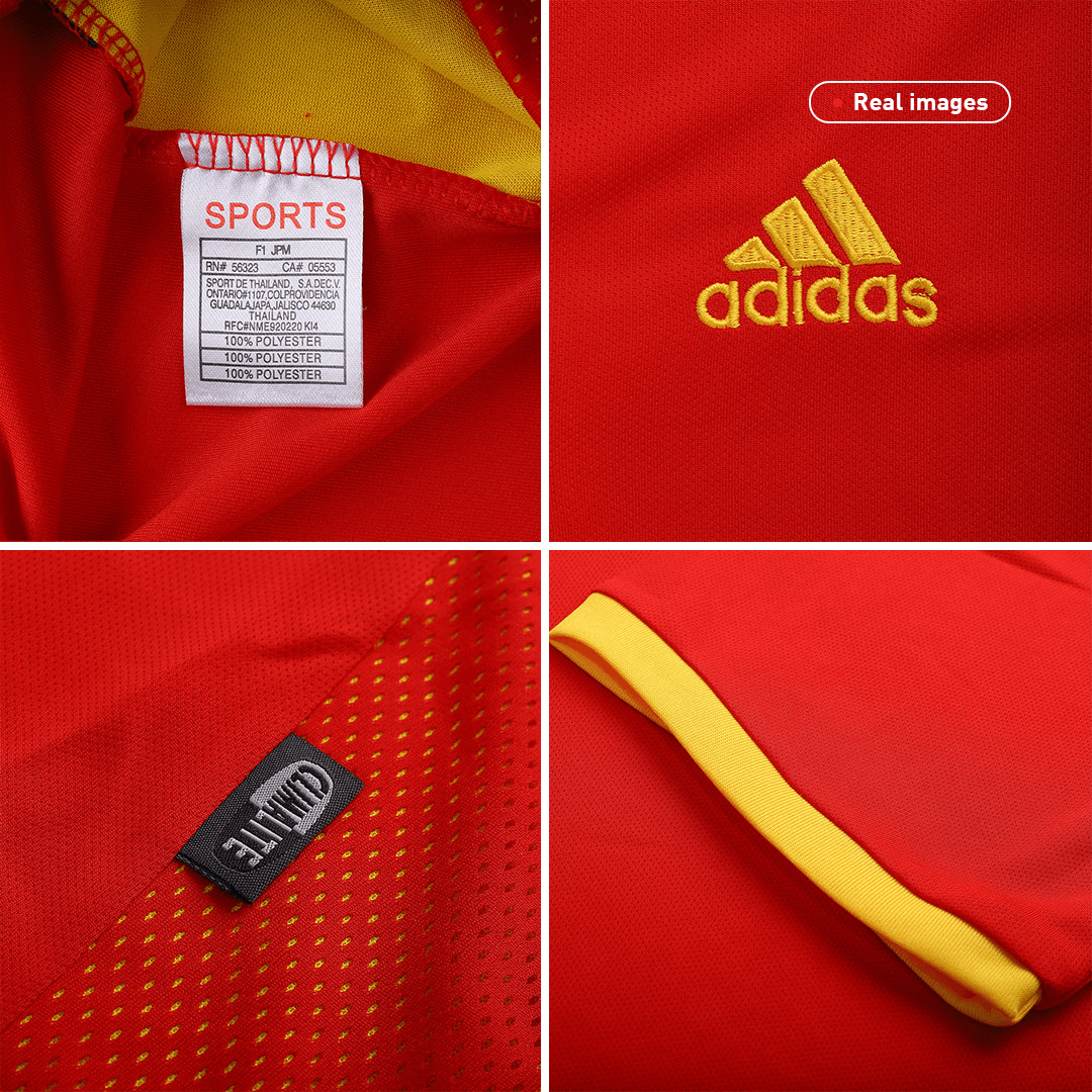 Retro 2002 Spain Home Football Shirt