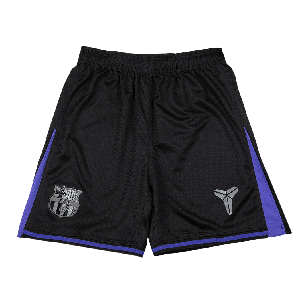 Barcelona Away Football Shorts 25/26 Black