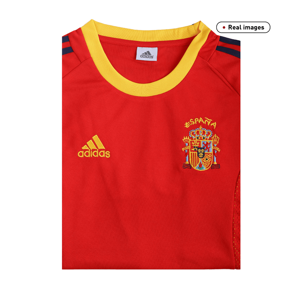 Retro 2002 Spain Home Football Shirt