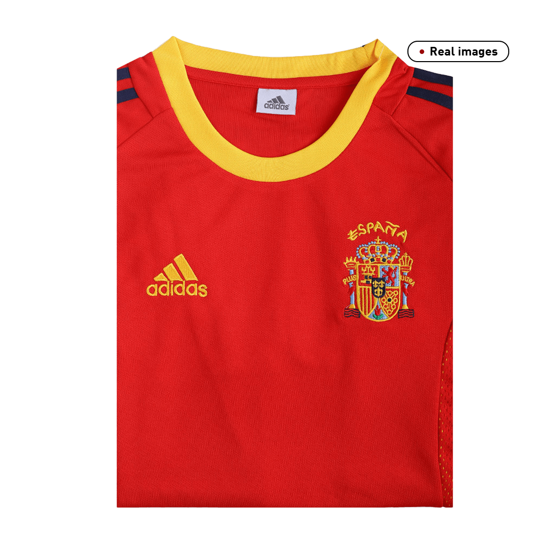 Retro 2002 Spain Home Football Shirt