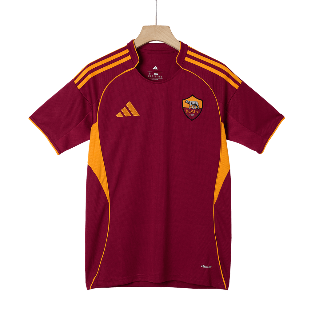 Roma Home Football Shirt Kit(Jersey+Shorts) 2025/26