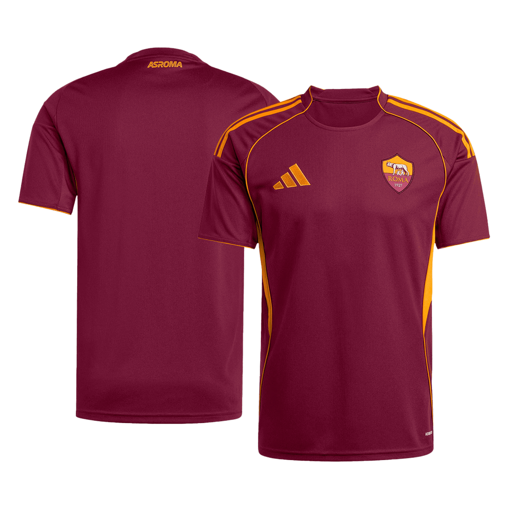 Roma Home Football Shirt Kit(Jersey+Shorts) 2025/26