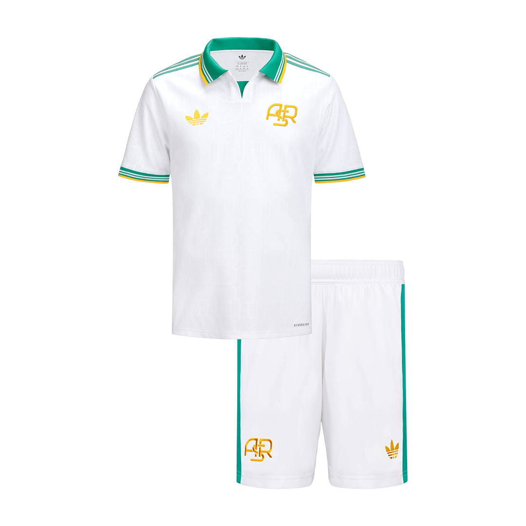 Kid's Roma Third Away Football Shirt Kit(Jersey+Shorts) 2025/26