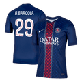 B.BARCOLA #29 PSG Home Football Shirt 2025/26 Navy
