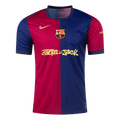 Barcelona X Travis Scott Home Football Shirt 2024/25 Red&Blue