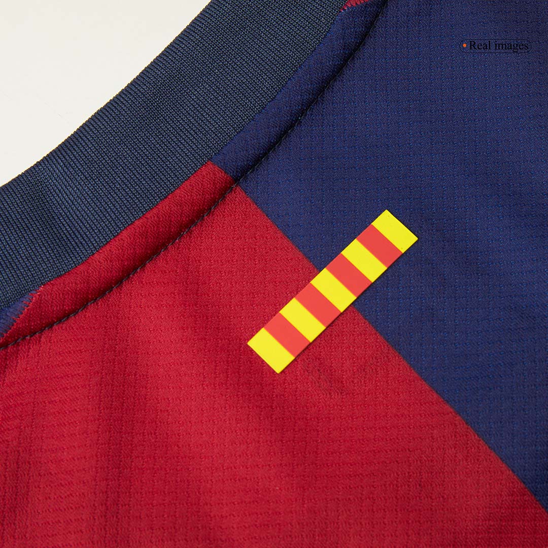 Barcelona X Travis Scott Home Football Shirt 2024/25 Red&Blue
