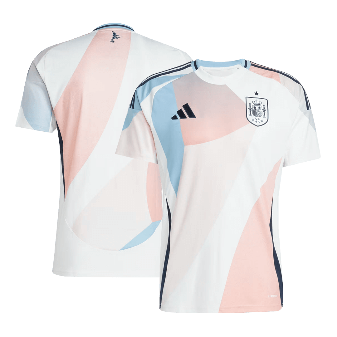 Men's Spain Away Football Shirt 2025 - Women's Euro