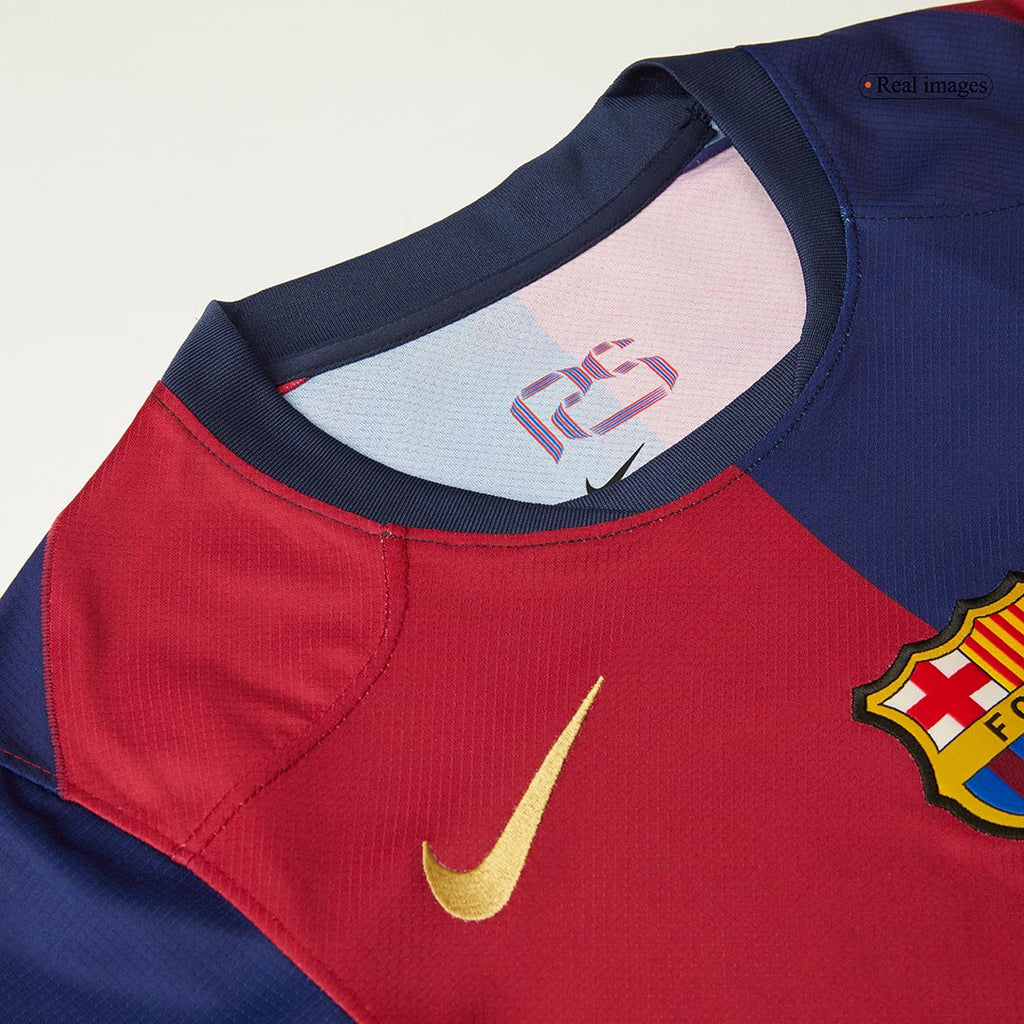 Barcelona X Travis Scott Home Football Shirt 2024/25 Red&Blue