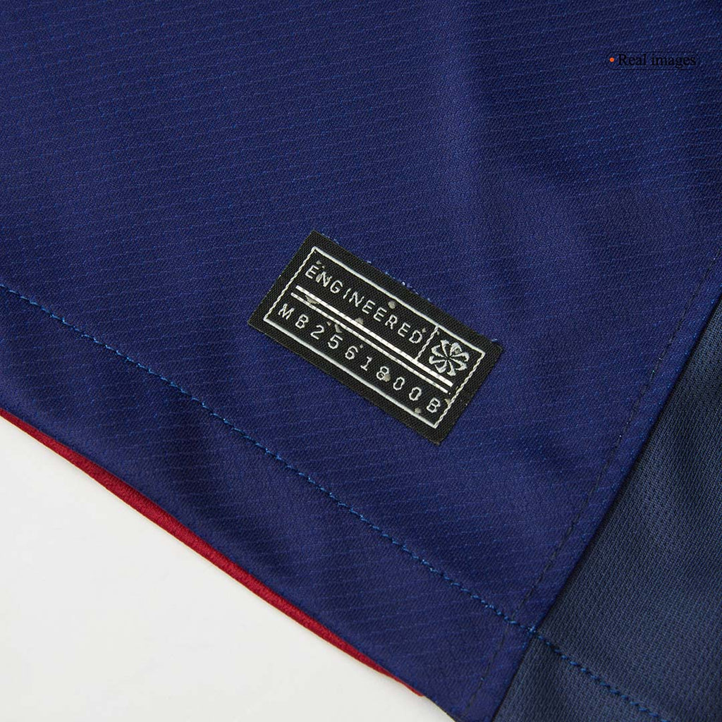 RAPHINHA #11 Barcelona Home Football Shirt 2024/25 Red&Blue - UCL (Spotify Logo Without Text)