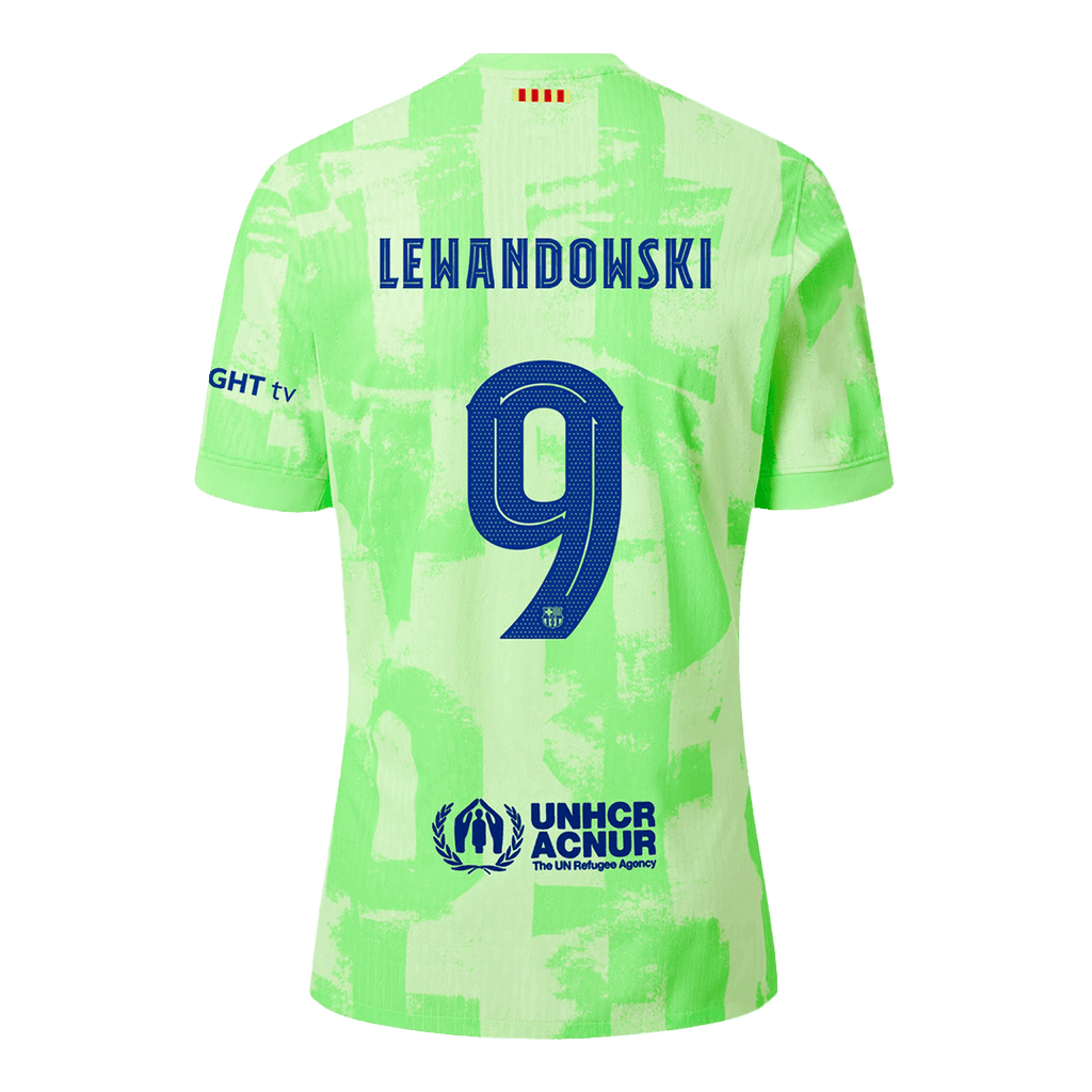 Player Version LEWANDOWSKI #9 Barcelona Third Away Football Shirt 2024/25 - UCL