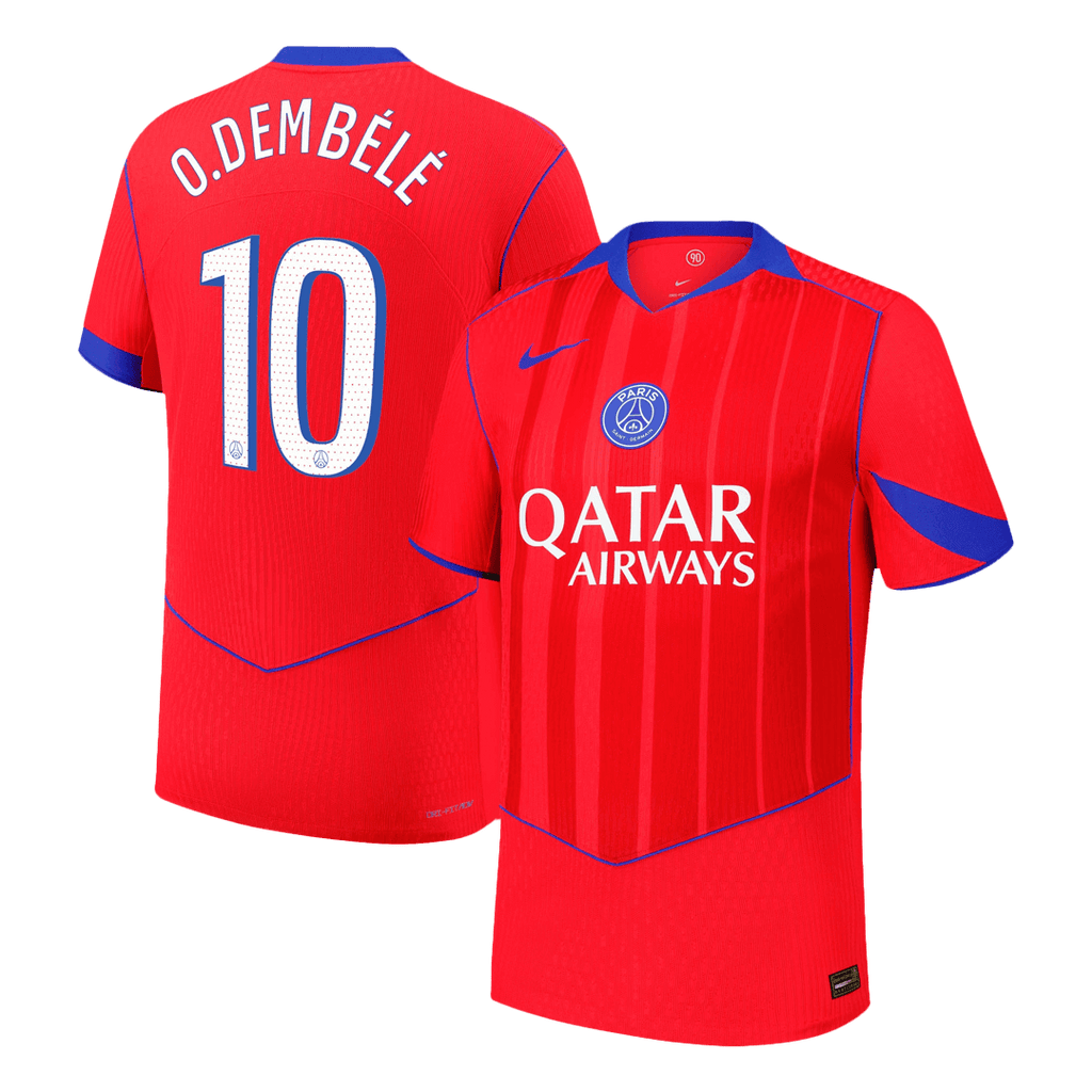 Player Version O.DEMBÉLÉ #10 PSG Third Away Football Shirt 2025/26