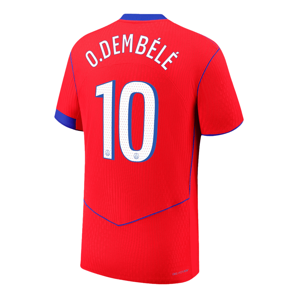 Player Version O.DEMBÉLÉ #10 PSG Third Away Football Shirt 2025/26