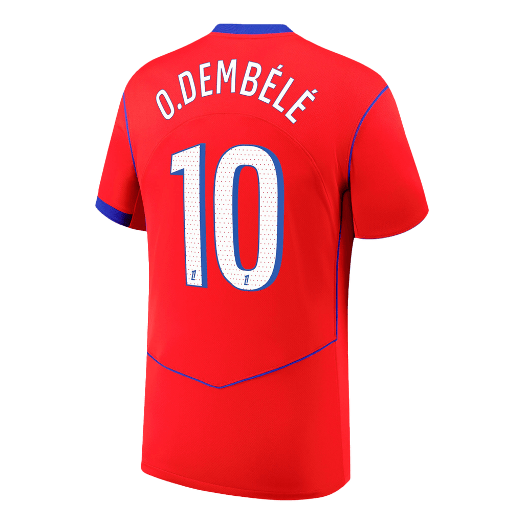O.DEMBÉLÉ #10 PSG Third Away Football Shirt 2025/26