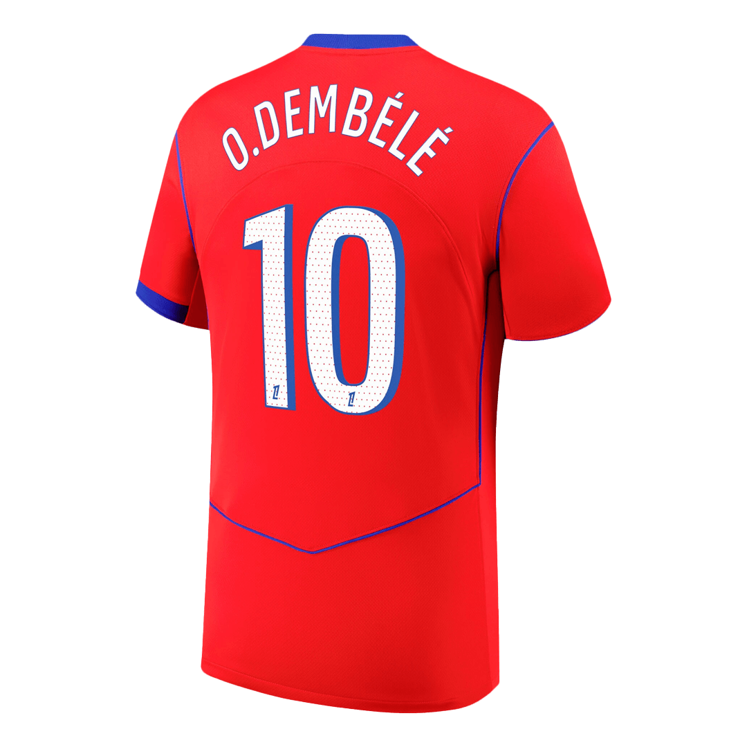 O.DEMBÉLÉ #10 PSG Third Away Football Shirt 2025/26