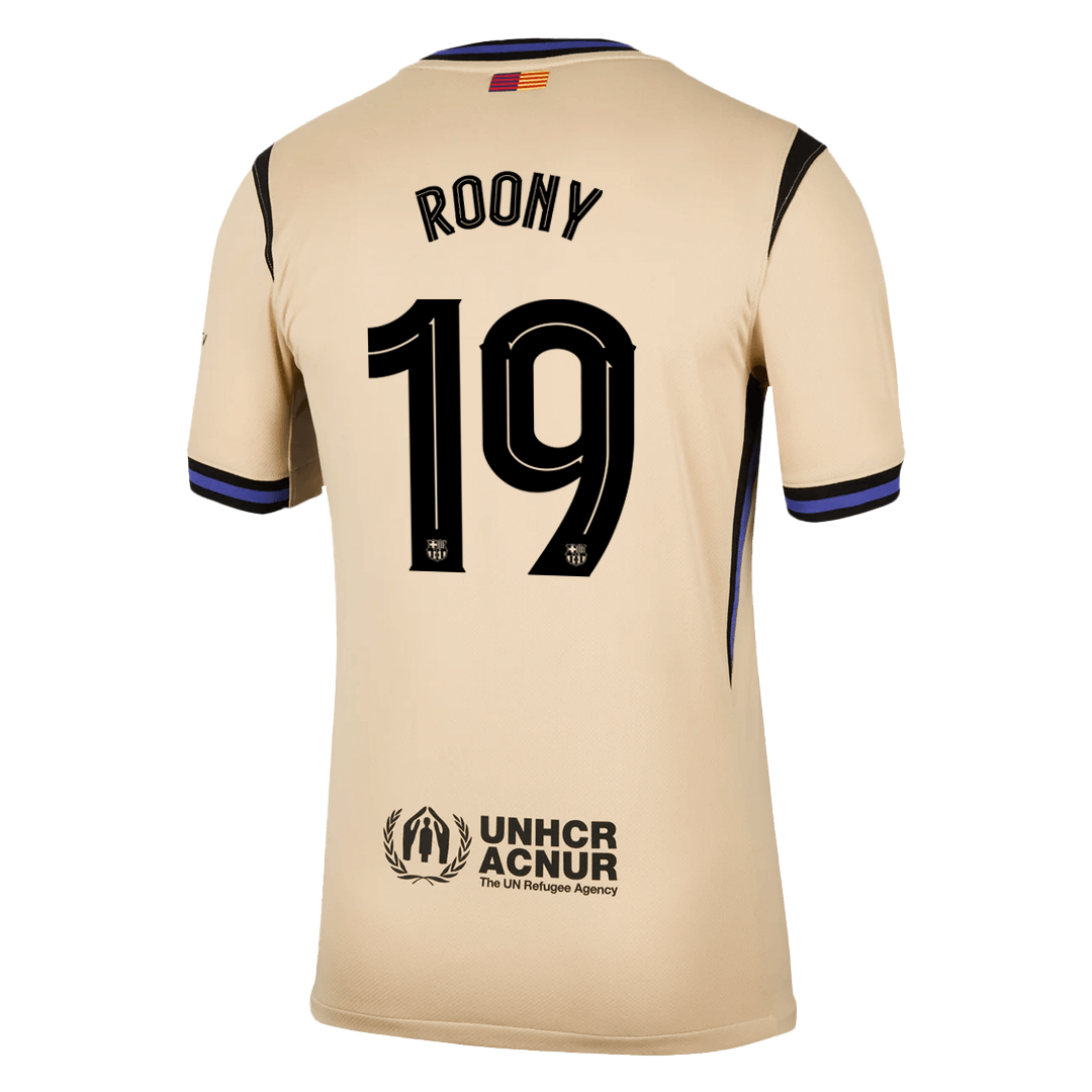 ROONY #19 Barcelona Away Football Shirt 2025/26—UCL