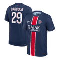 Player Version BARCOLA #29 PSG Home Football Shirt 2024/25 Navy