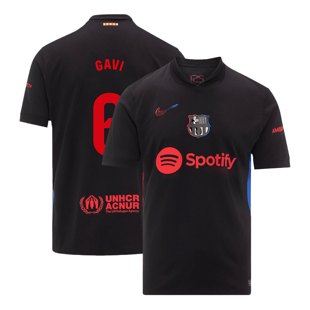 GAVI #6 Barcelona Away Football Shirt 2024/25