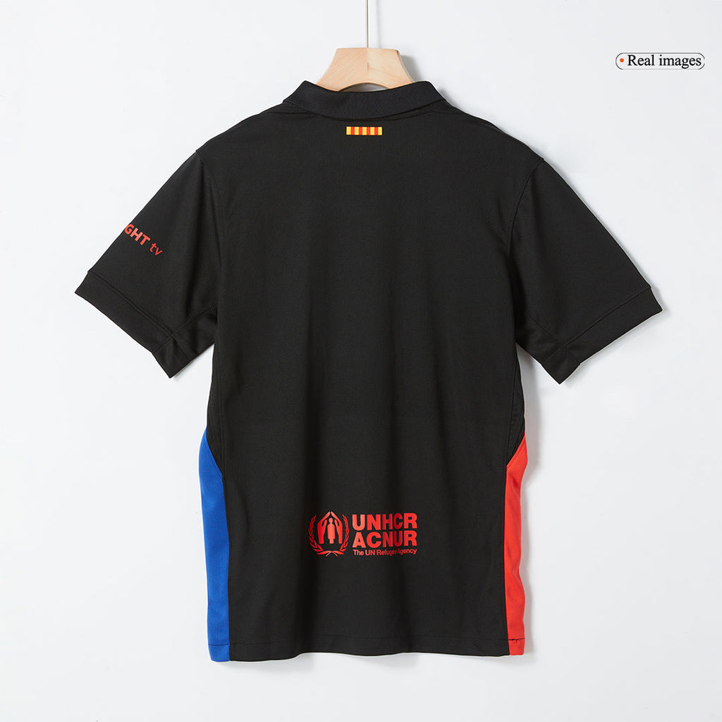 Barcelona Away Football Shirt 2024/25 - Spotify Logo Without Text