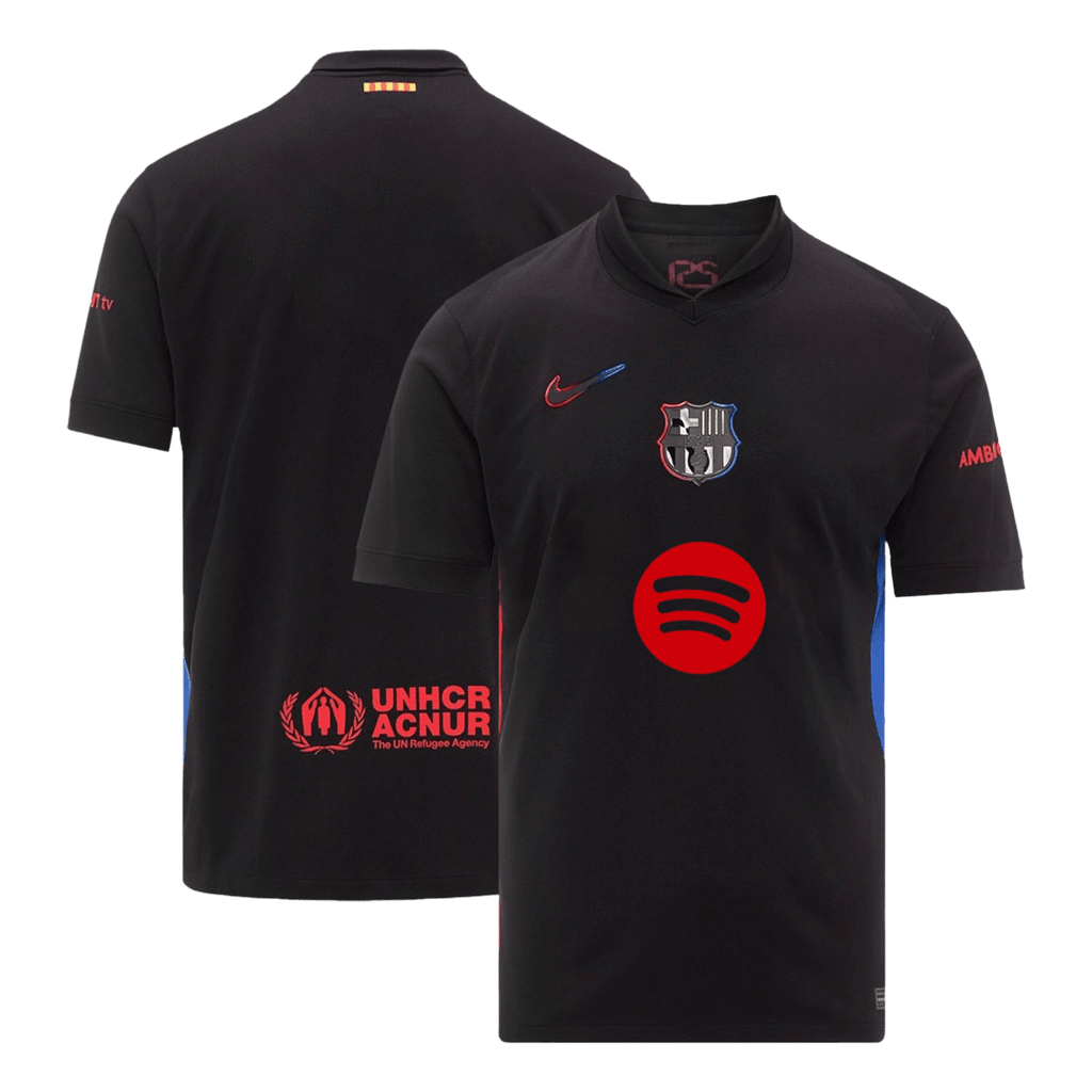 Barcelona Away Football Shirt 2024/25 - Spotify Logo Without Text