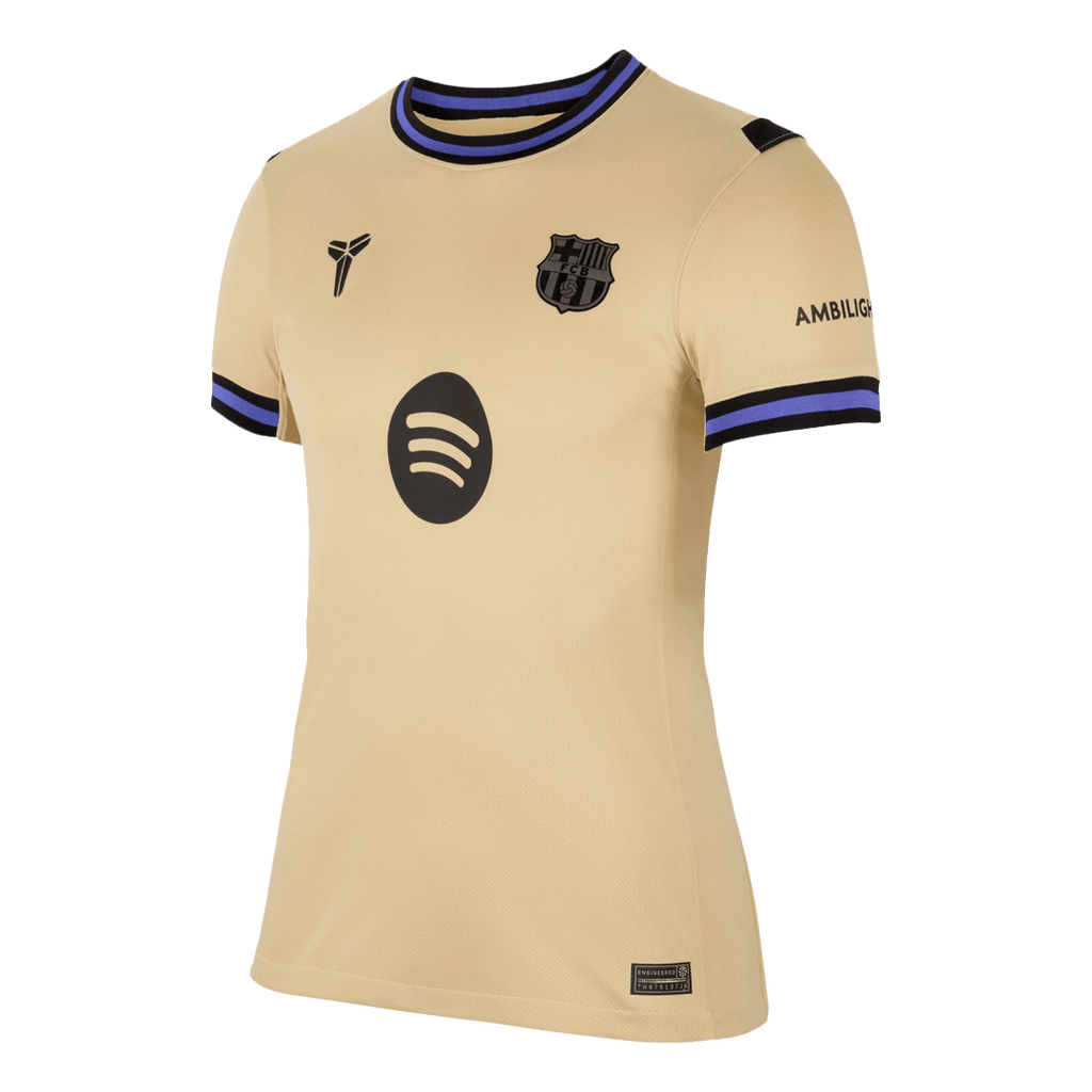 Women's 25/26 Barcelona Away Football Shirt Yellow
