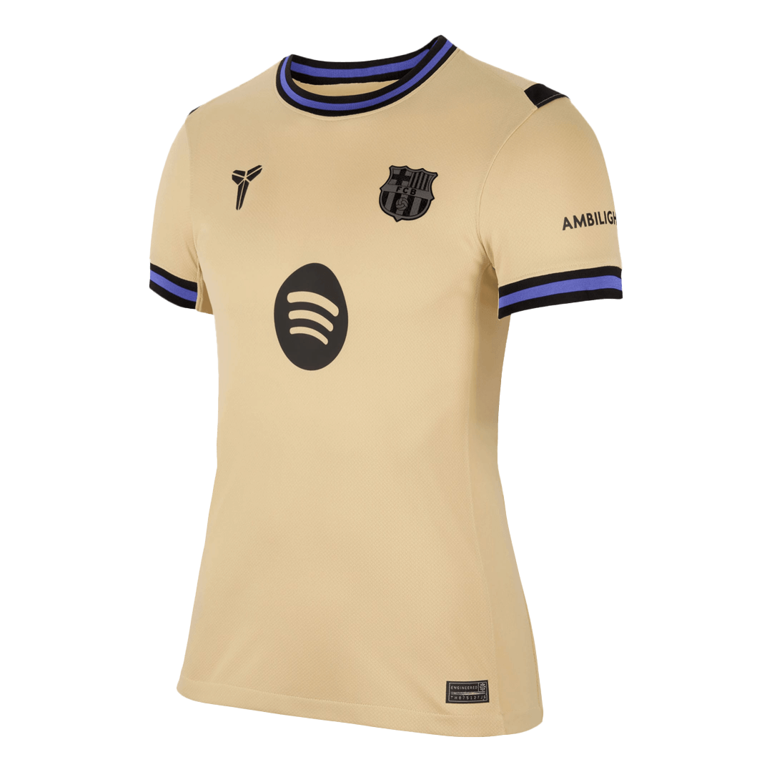 Women's 25/26 Barcelona Away Football Shirt Yellow