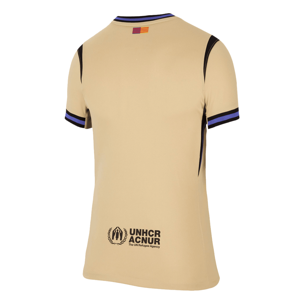 Women's 25/26 Barcelona Away Football Shirt Yellow
