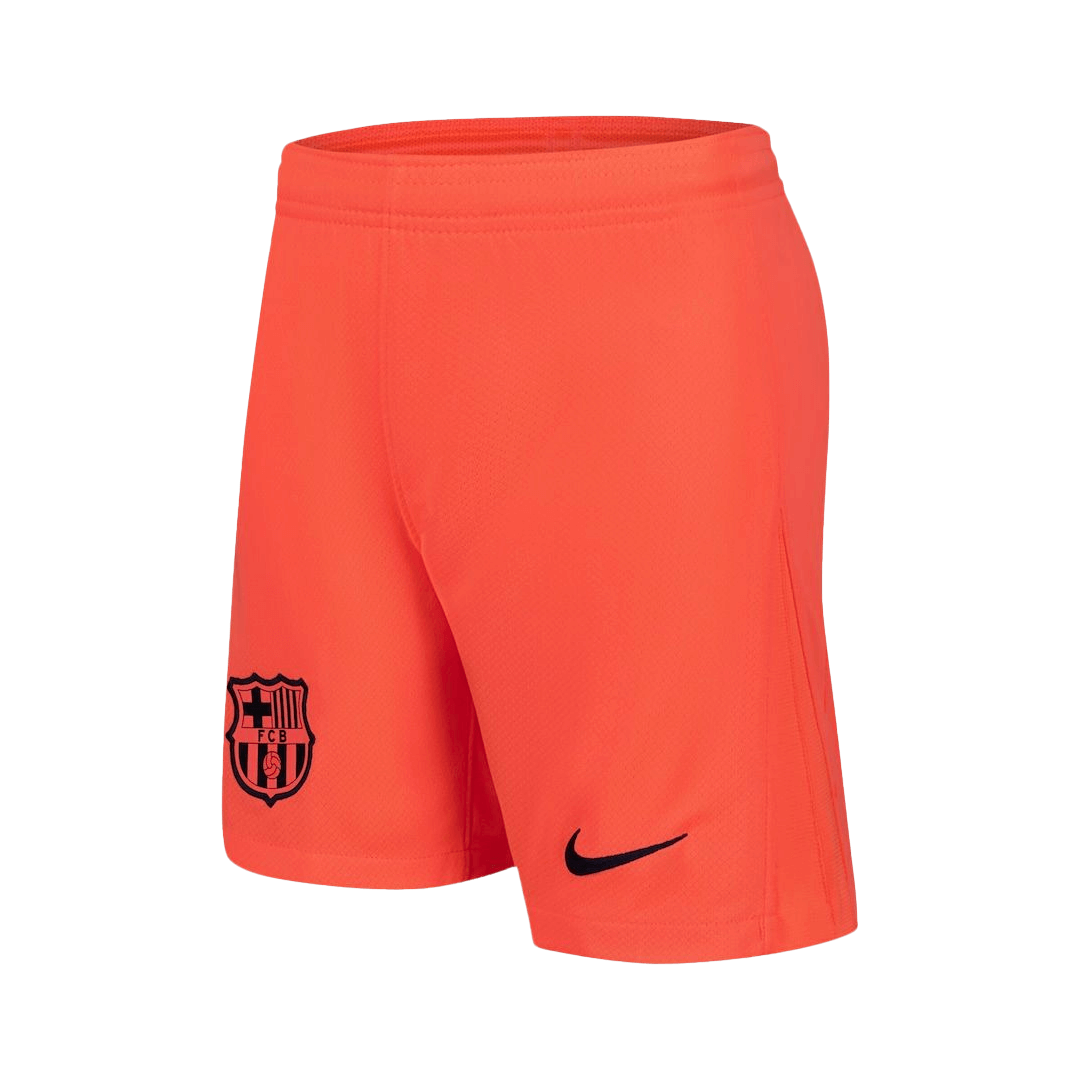 Barcelona Third Away Football Shirt Kit(Jersey+Shorts+Socks) 2025/26