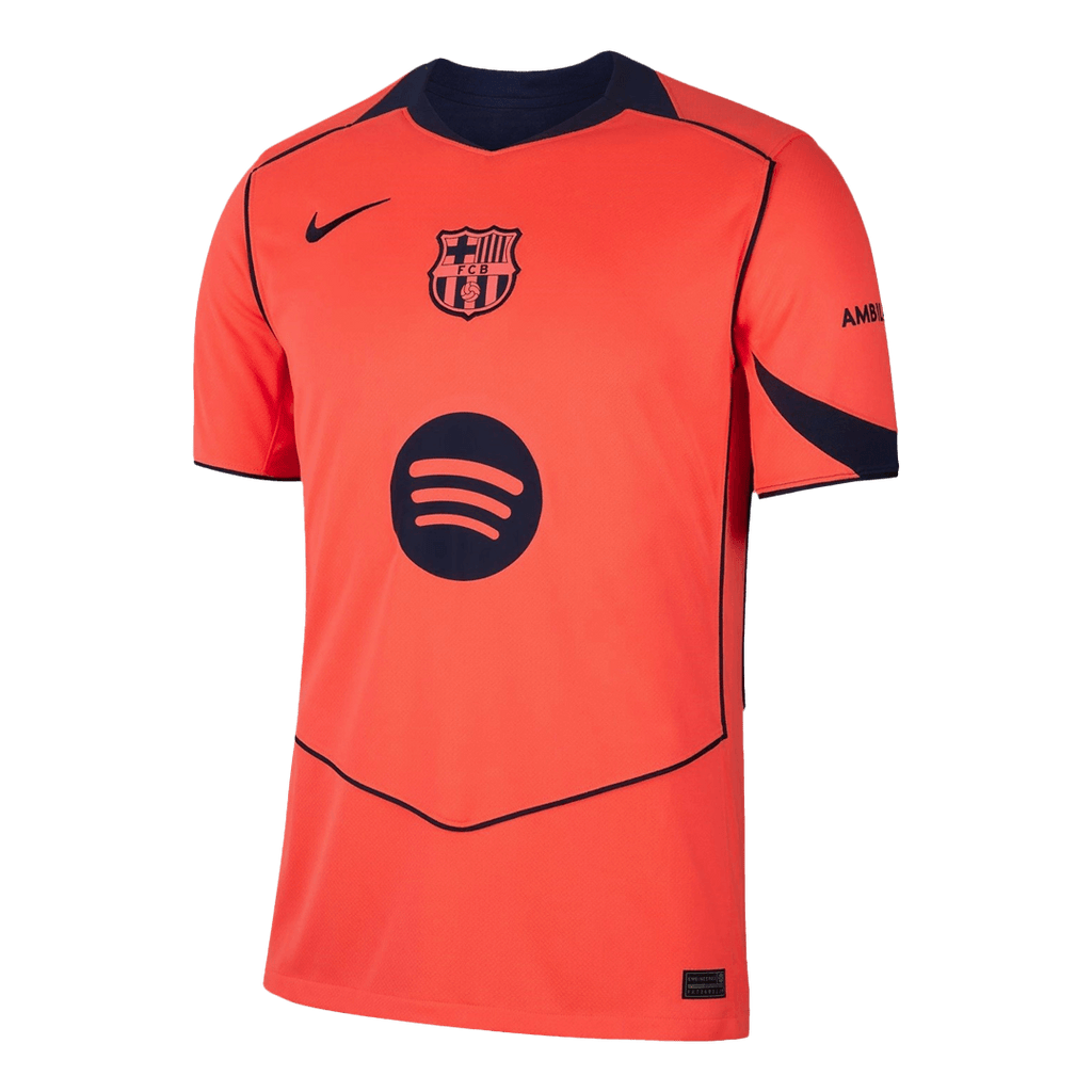 Barcelona Third Away Football Shirt Kit(Jersey+Shorts+Socks) 2025/26
