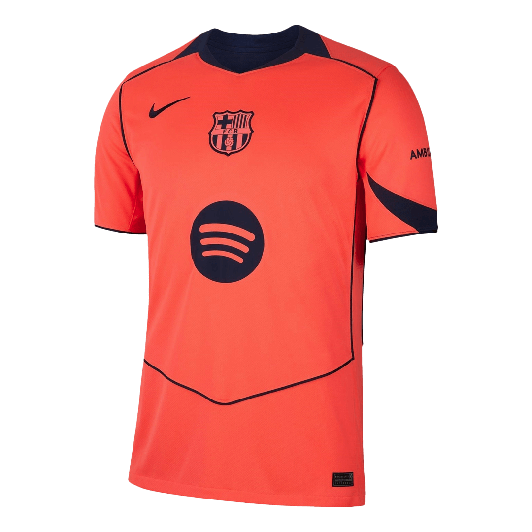 Barcelona Third Away Football Shirt Kit(Jersey+Shorts+Socks) 2025/26