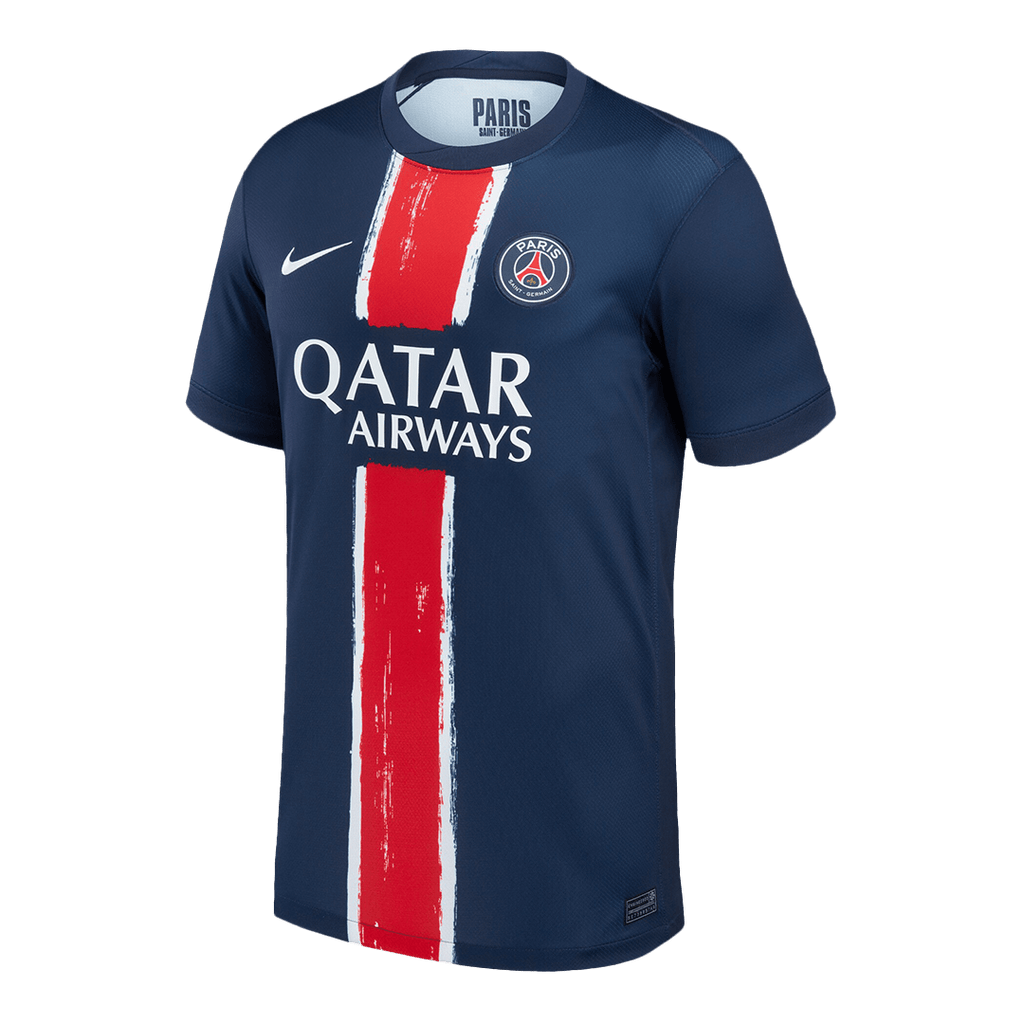 BARCOLA #29 PSG Home Football Shirt 2024/25 Navy - UCL