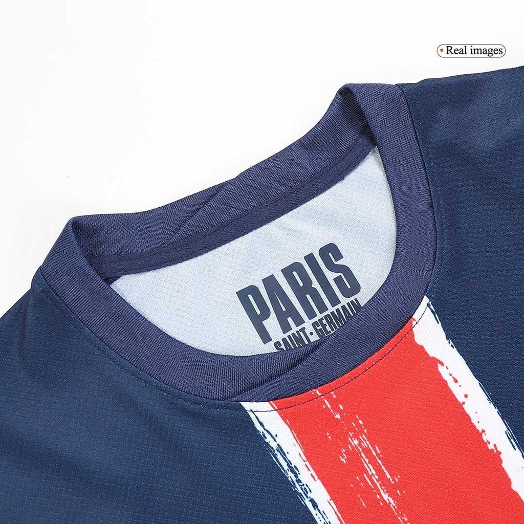 BARCOLA #29 PSG Home Football Shirt 2024/25 Navy