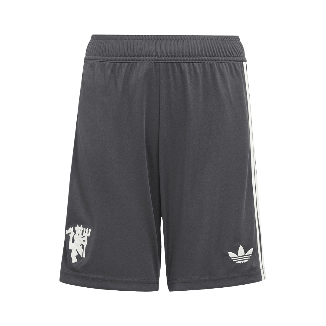 Manchester United Third Away Football Shirt Kit (Shirt+Shorts+Socks)