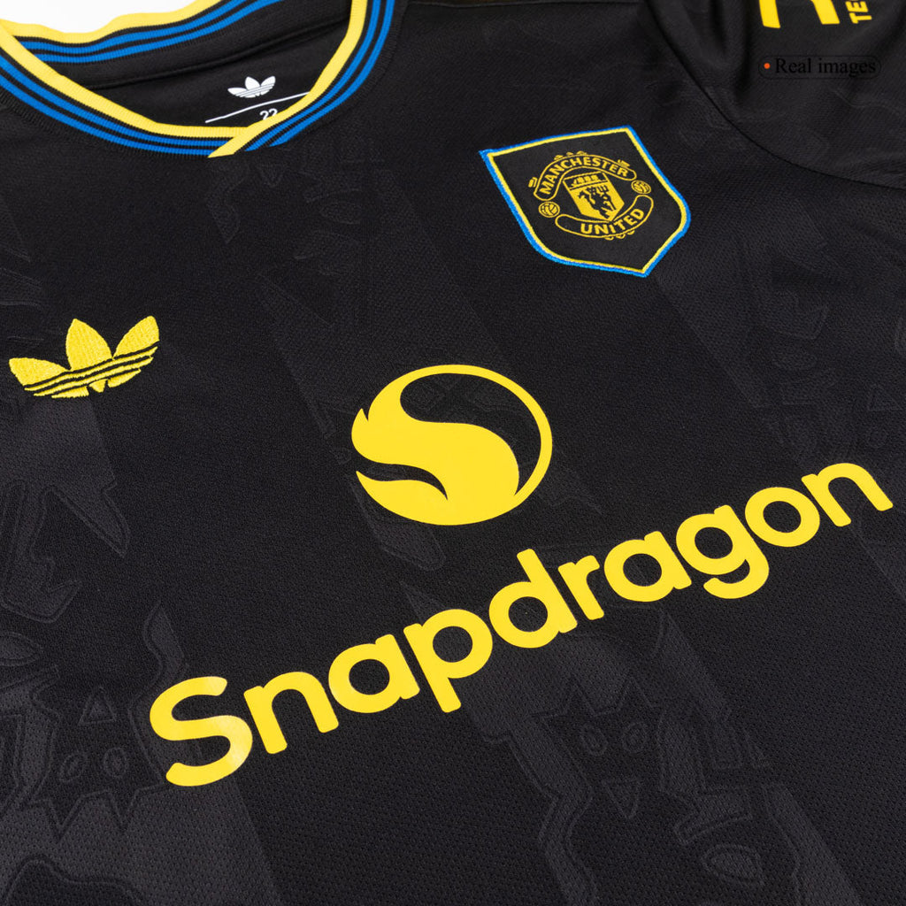 Kid's Manchester United Third Away Football Shirt Kit(Jersey+Shorts+Socks) 2025/26