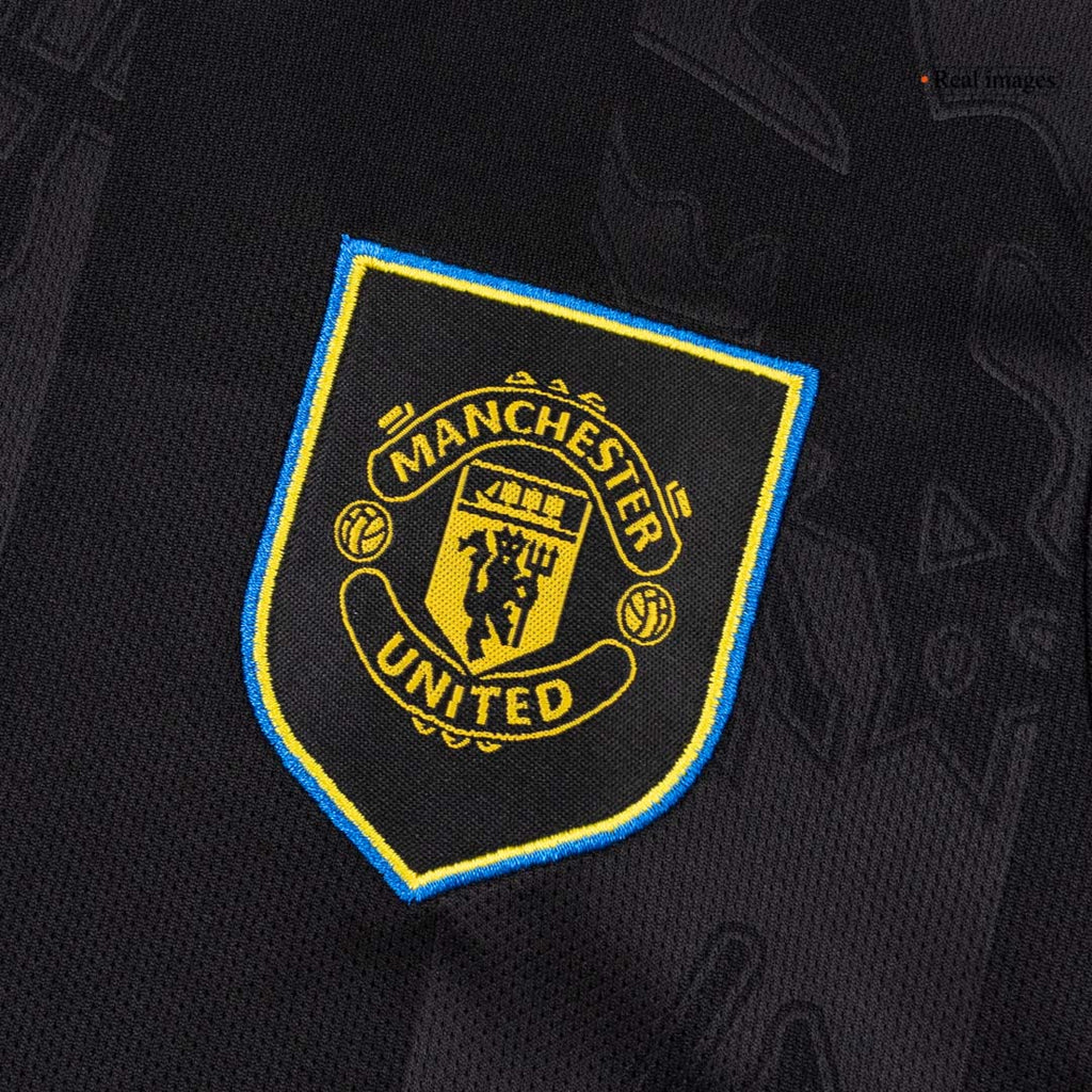 Kid's Manchester United Third Away Football Shirt Kit(Jersey+Shorts+Socks) 2025/26
