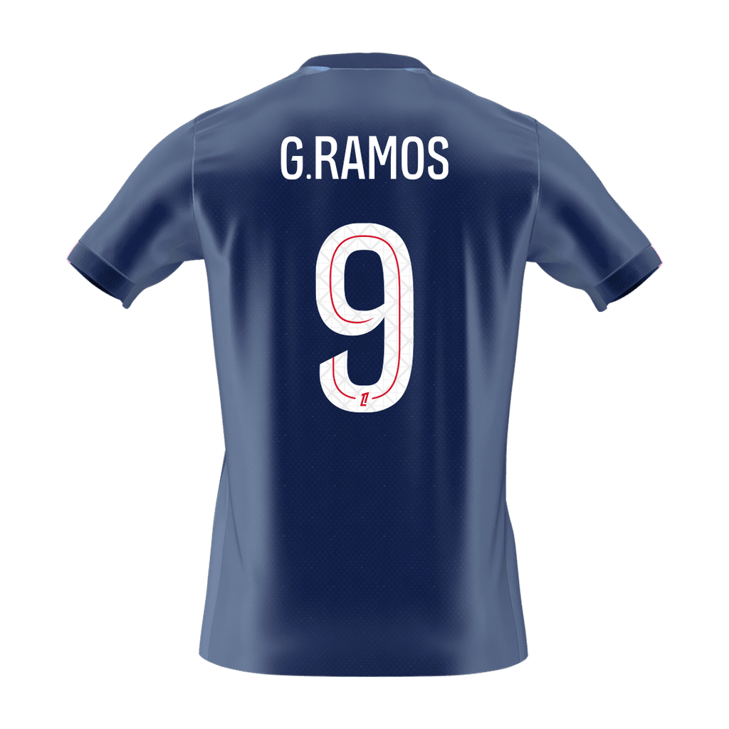 G.RAMOS #9 PSG Home Football Shirt 2025/26