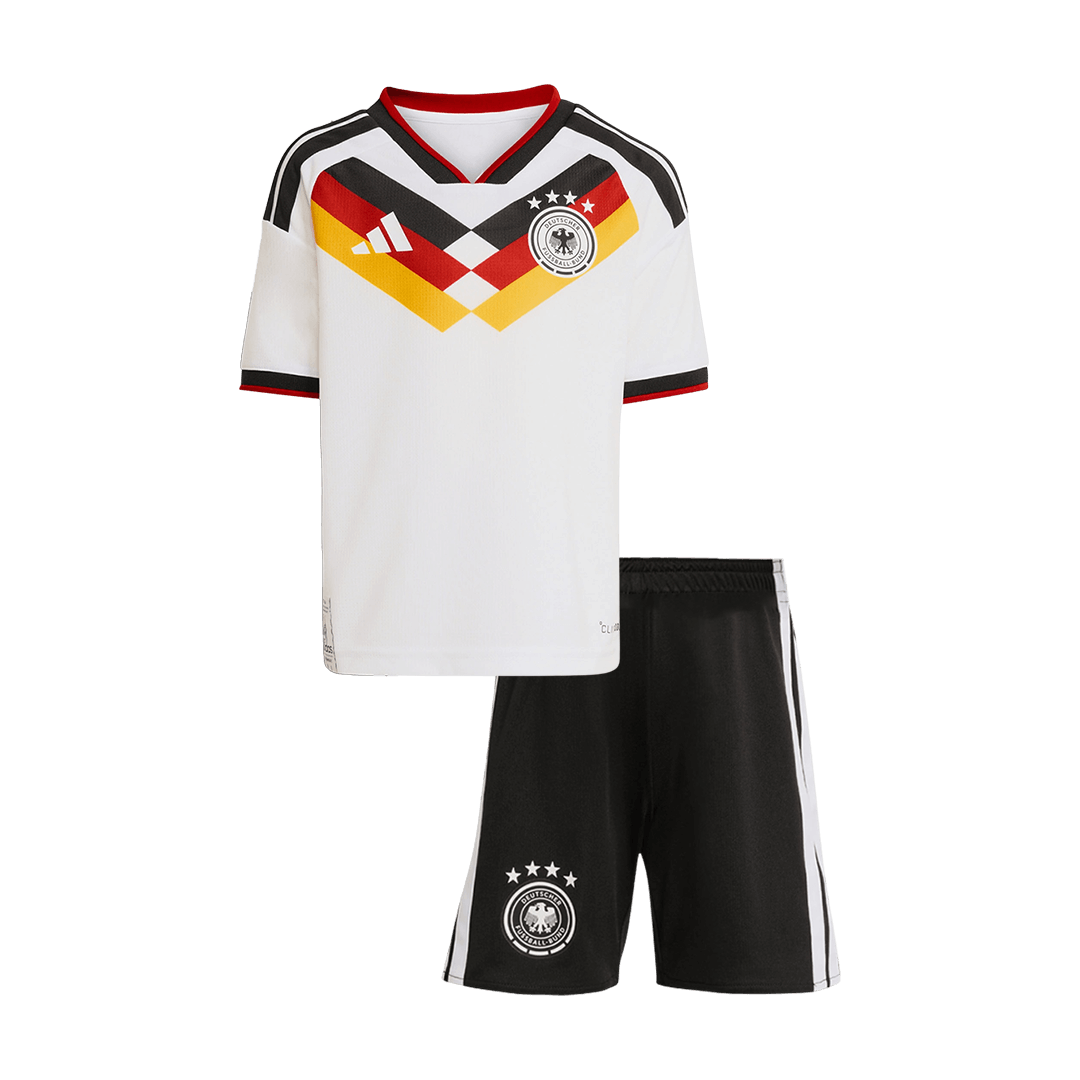 Kid's Germany Home Football Shirt Kit(Jersey+Shorts) 2026