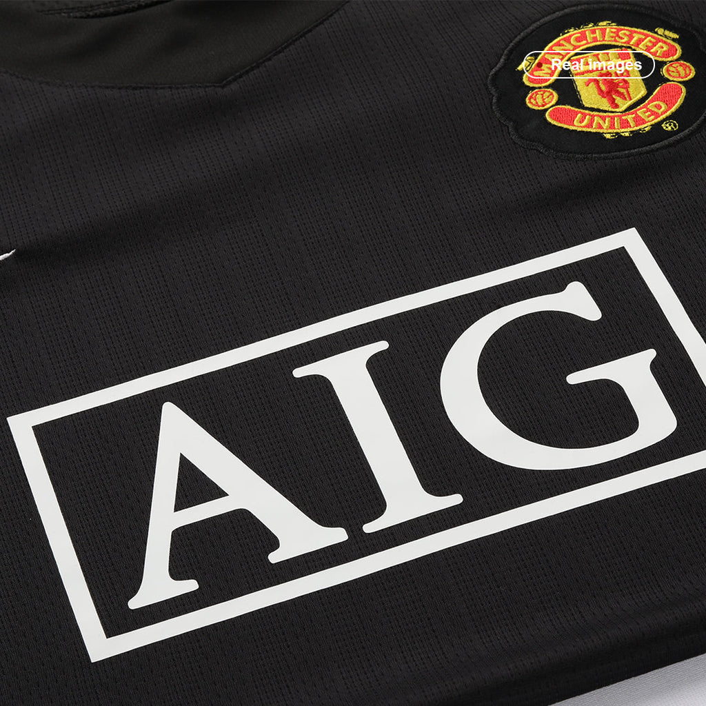 Retro SCHOLES #18 2007/08 Manchester United Away Football Shirt