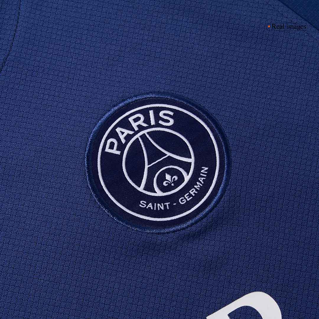 KVARATSKHELIA #7 PSG Fourth Away Football Shirt 2024/25 Navy - UCL
