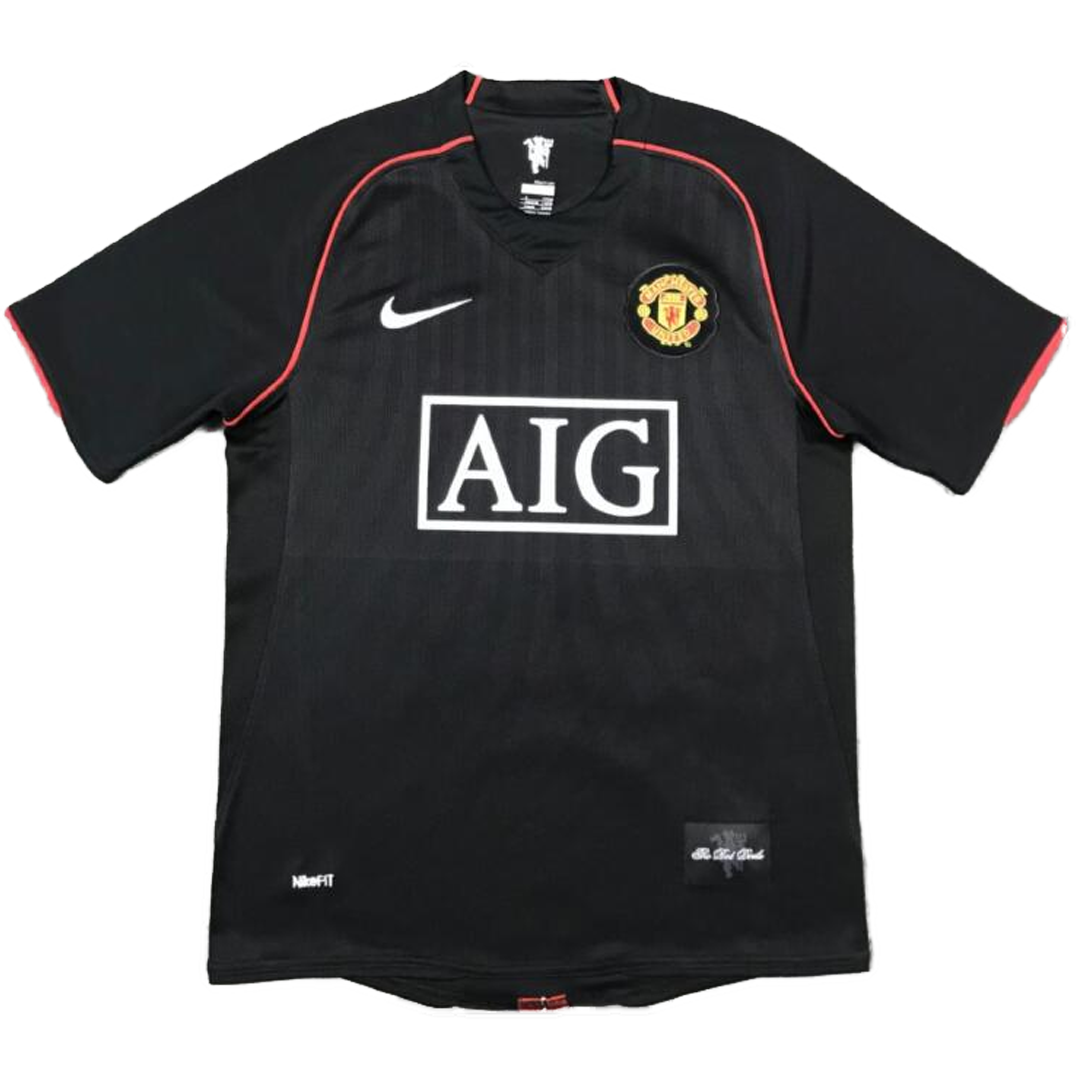 Retro SCHOLES #18 2007/08 Manchester United Away Football Shirt