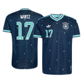 Player Version WIRTZ #17 Germany Away Soccer Jersey 2026